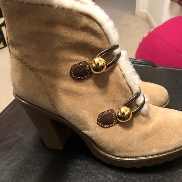 Coach shearling booties - Picture 4 of 5